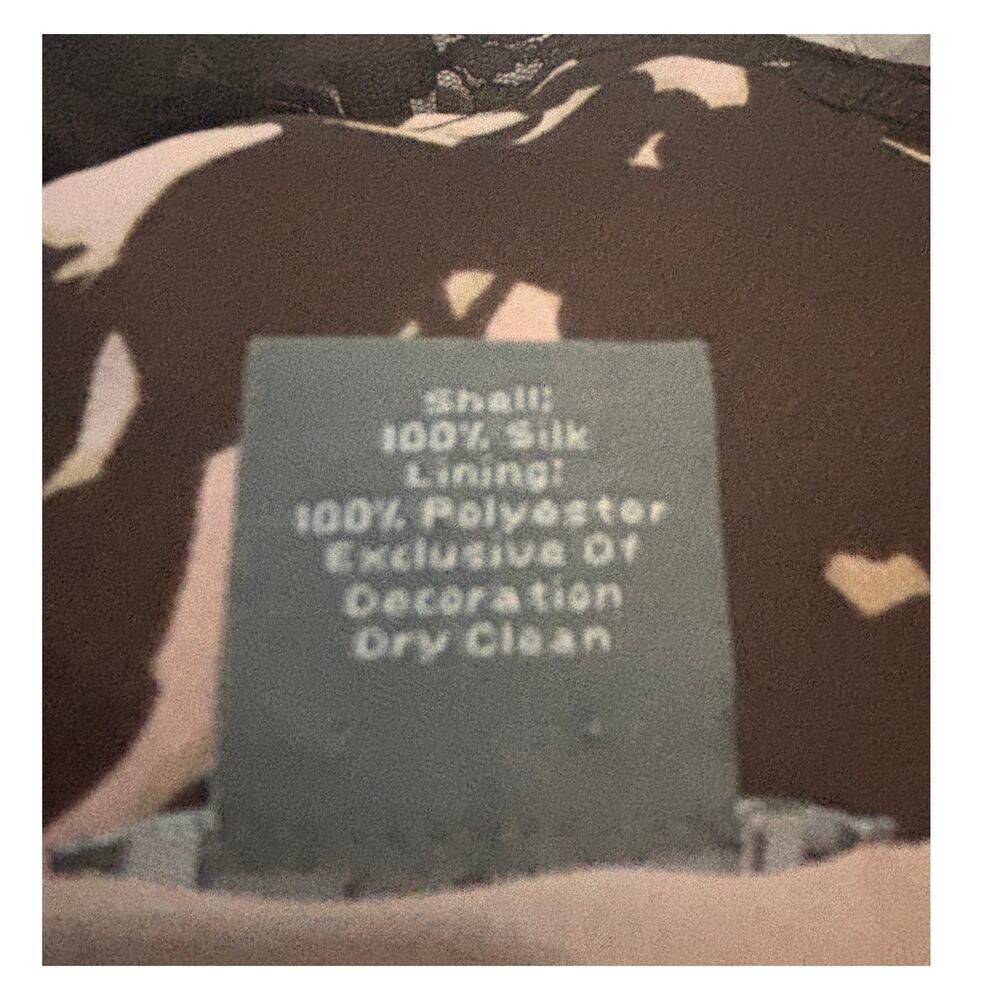 Ann Taylor Silk Floral Lace Sleeveless Camisole Size 6 - Picture 8 of 8